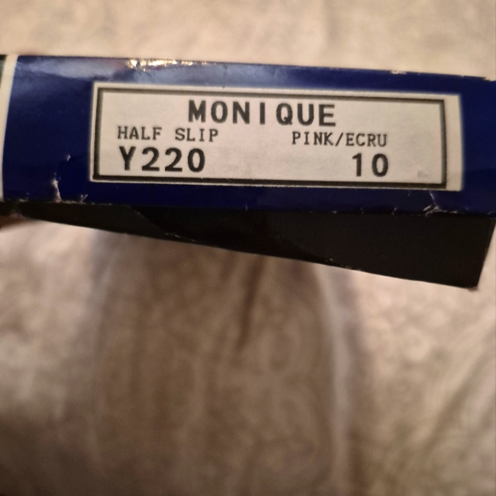 Monique Pink Ecru Half Slip By YSL